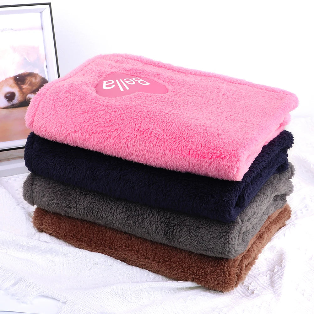 Soft Fluffy Personalized Pet Blanket