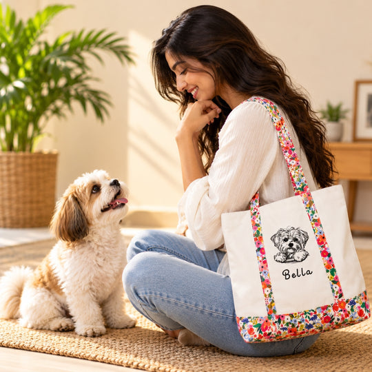 Custom Tote Bags for Pet Moms