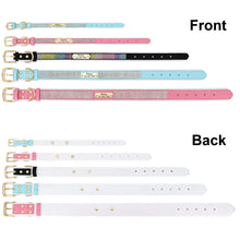 Custom Winter Personalized Rhinestone Dog Collar | Soft Padded Puppy Collar for Small Dogs Cats