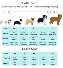 Plaid Designer Dog Collar And Leash Set | Personalized - CurliTail