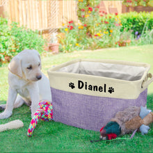 Eco Personalized Toy Basket