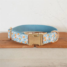 Personalized Dog Collar with Free Engraving, Blue Lilac Pet Collar