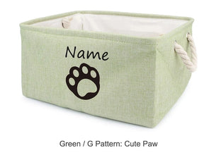 Green Vector CurliTail Toy Basket