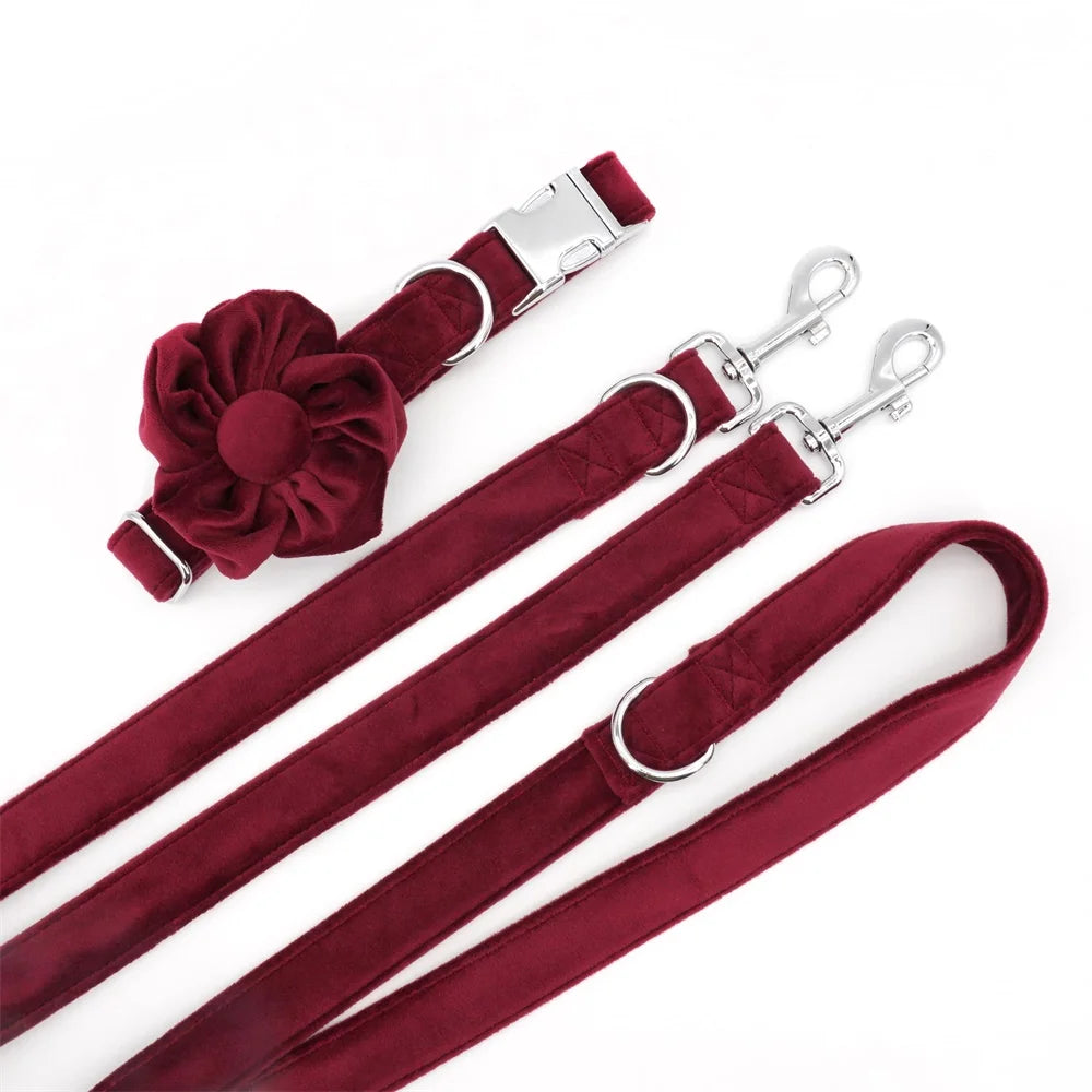 Red Velvet Vineyard: Personalized Collars and Leashes