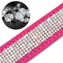 Personalized Cat Collar Bling Rhinestone | Custom Nameplate ID Collar for Small Dogs & Kittens