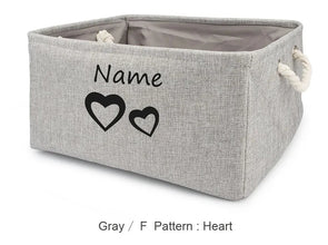 Gray Vector CurliTail Toy Basket