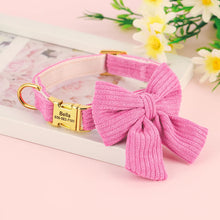 Girly Bow Dog Collars – Stylish, Personalized Pet Collars | CurliTail