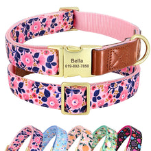 Personalized Floral Pet Collars – Premium Collection by CurliTail