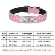 Personalized Cat Collar Bling Rhinestone | Custom Nameplate ID Collar for Small Dogs & Kittens