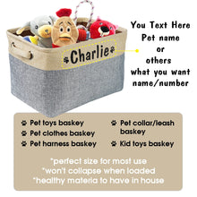Eco Personalized Toy Basket