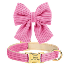 Girly Bow Dog Collars – Stylish, Personalized Pet Collars | CurliTail