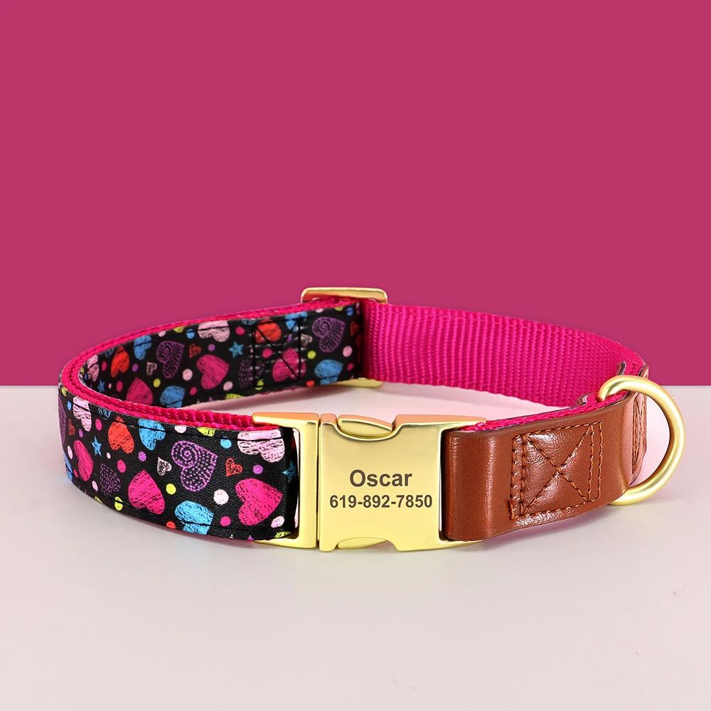 Personalized Floral Pet Collars – Premium Collection by CurliTail