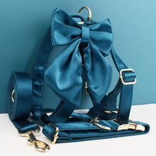 Blue Butterfly Ballet: Personalized Collar, Harness and Leash Set