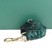 Celestial Elegance: Personalized Bow Collar, Leash