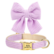Girly Bow Dog Collars – Stylish, Personalized Pet Collars | CurliTail