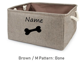 Brown Vector CurliTail Toy Basket