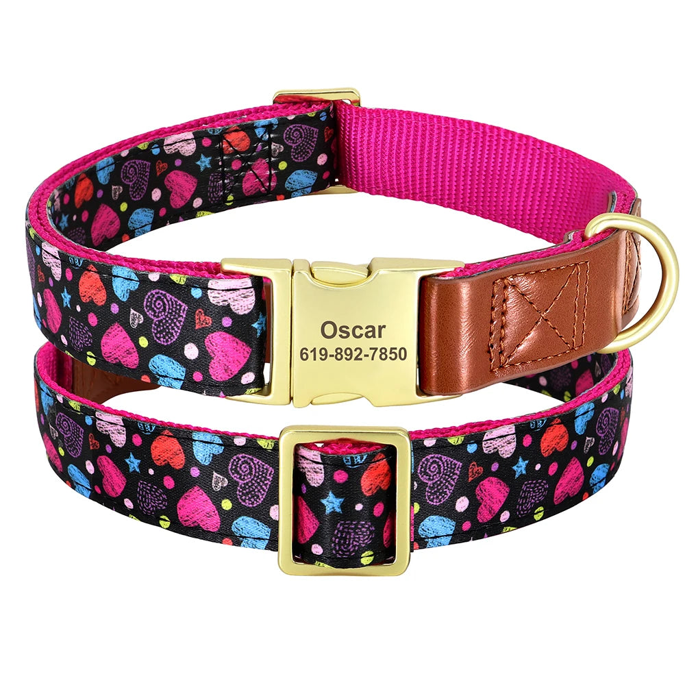 Personalized Floral Pet Collars – Premium Collection by CurliTail