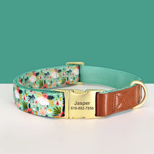 Personalized Floral Pet Collars – Premium Collection by CurliTail