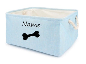 Blue Vector CurliTail Toy Basket