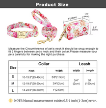 Fascinating Florals: Collars And Leashes | Personalized - CurliTail