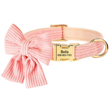 Girly Bow Dog Collars – Stylish, Personalized Pet Collars | CurliTail