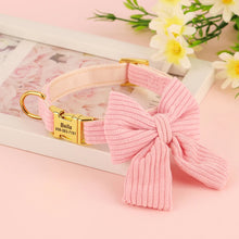 Girly Bow Dog Collars – Stylish, Personalized Pet Collars | CurliTail