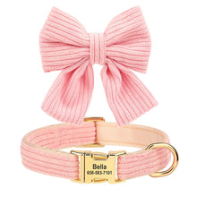 Girly Bow Dog Collars – Stylish, Personalized Pet Collars | CurliTail