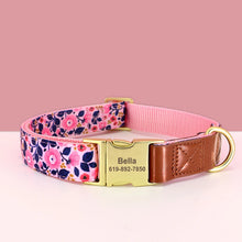 Personalized Floral Pet Collars – Premium Collection by CurliTail