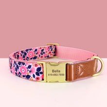 Personalized Floral Pet Collars – Premium Collection by CurliTail