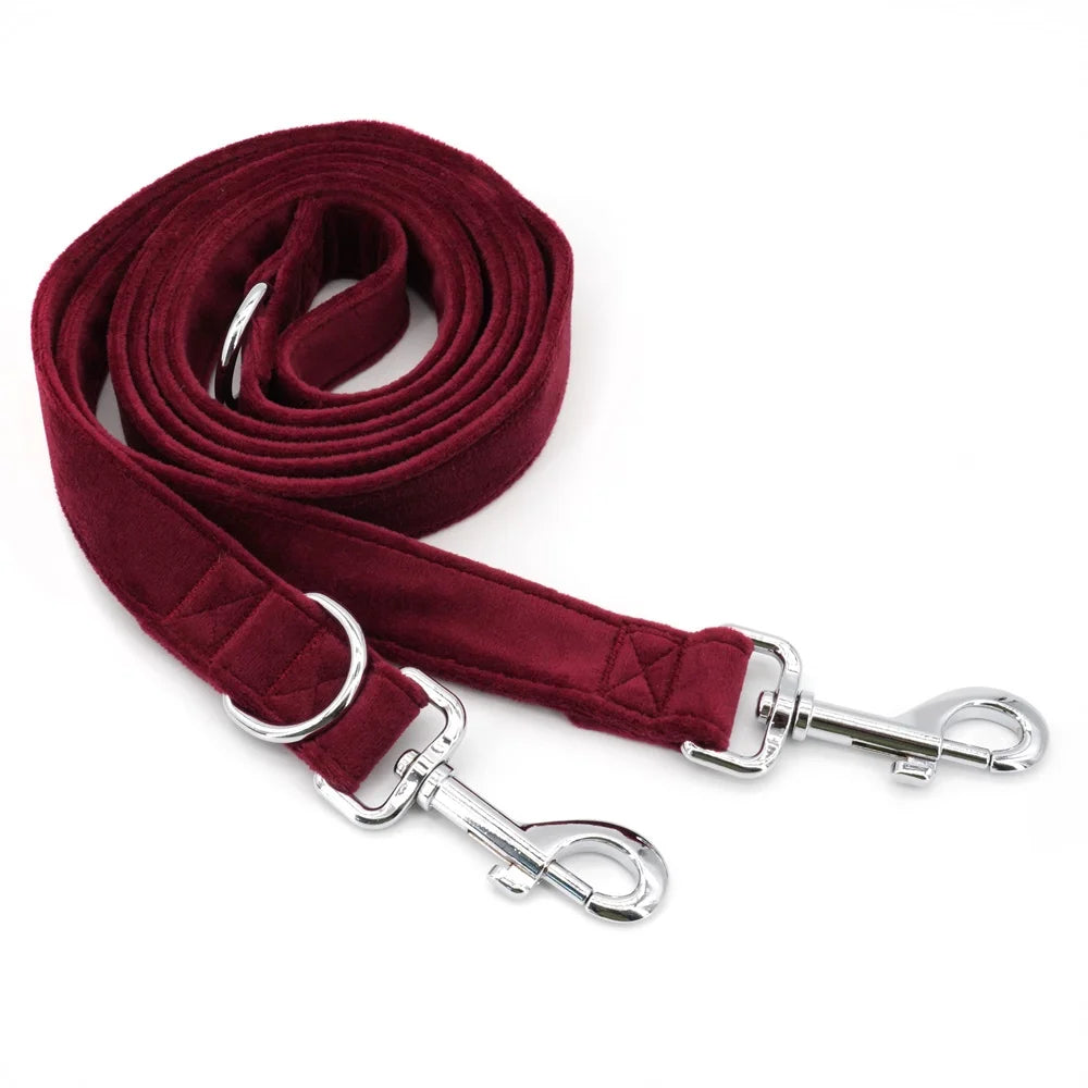 Red Velvet Vineyard: Personalized Collars and Leashes