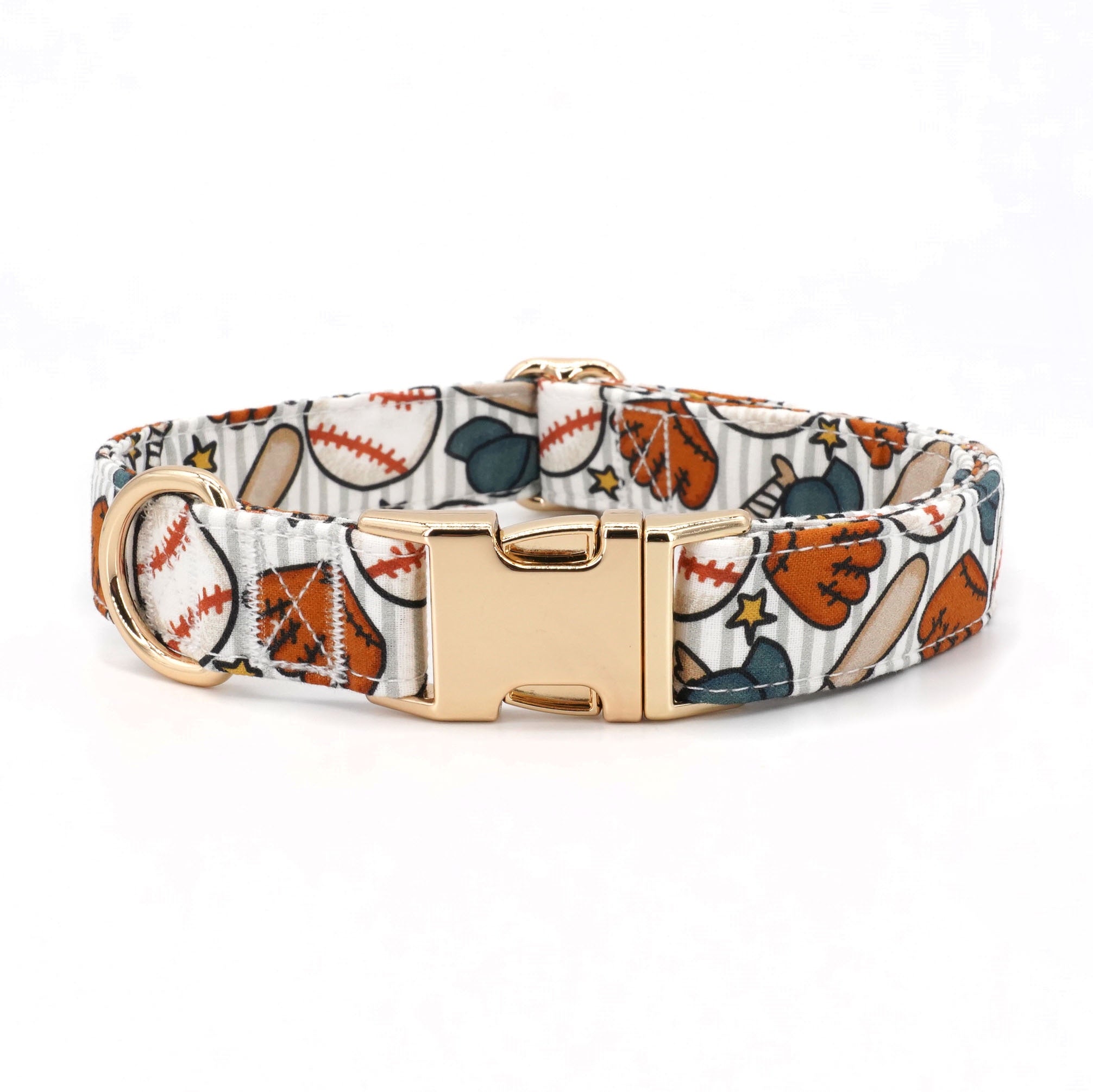 Baseball Bounces:  Personalized Pet Collars And Leashes