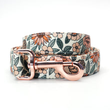 Boho Floral Flower Collar And Leash: Personalized Flower Collar And Leash Set - CurliTail
