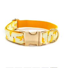 Floral Dog Collars Dog ID Collars Leash Set Personalized Dog Collars Wedding dog collars Beautiful wedding lace collars Curlitail