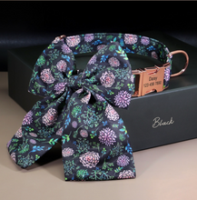 Floral Butterfly Collars for Wedding | Personalized Dog ID Collar - CurliTail