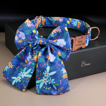 Floral Butterfly Collars for Wedding | Personalized Dog ID Collar - CurliTail