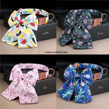 Floral Butterfly Collars for Wedding | Personalized Dog ID Collar - CurliTail