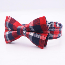 Floral Dog Collars Dog ID Collars Leash Set Personalized Dog Collars  Wedding dog collars Plaid Collars Curlitail