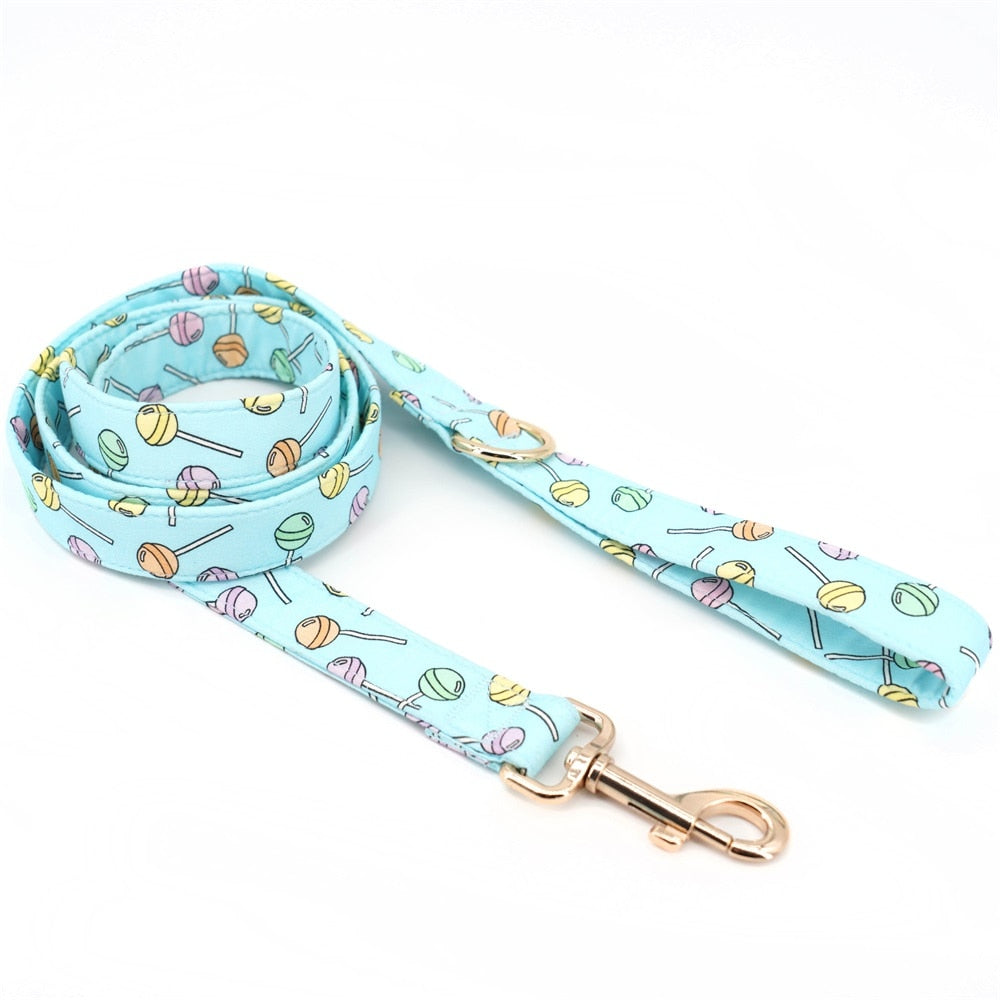 Lovely Lollipops: Personalized Bow Collars And Leashes