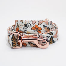 Breezy Butterflies: Personalized Flower collar And Leash Set. - CurliTail