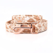 Surprising Saturn: Personalized Bow Collar And Leash Set - CurliTail