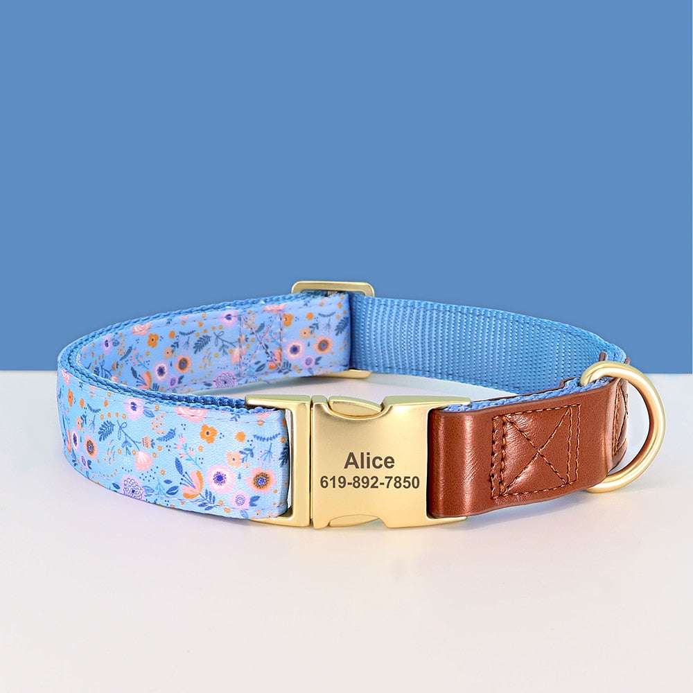 Shades Of PU Leather Collars: Personalized
