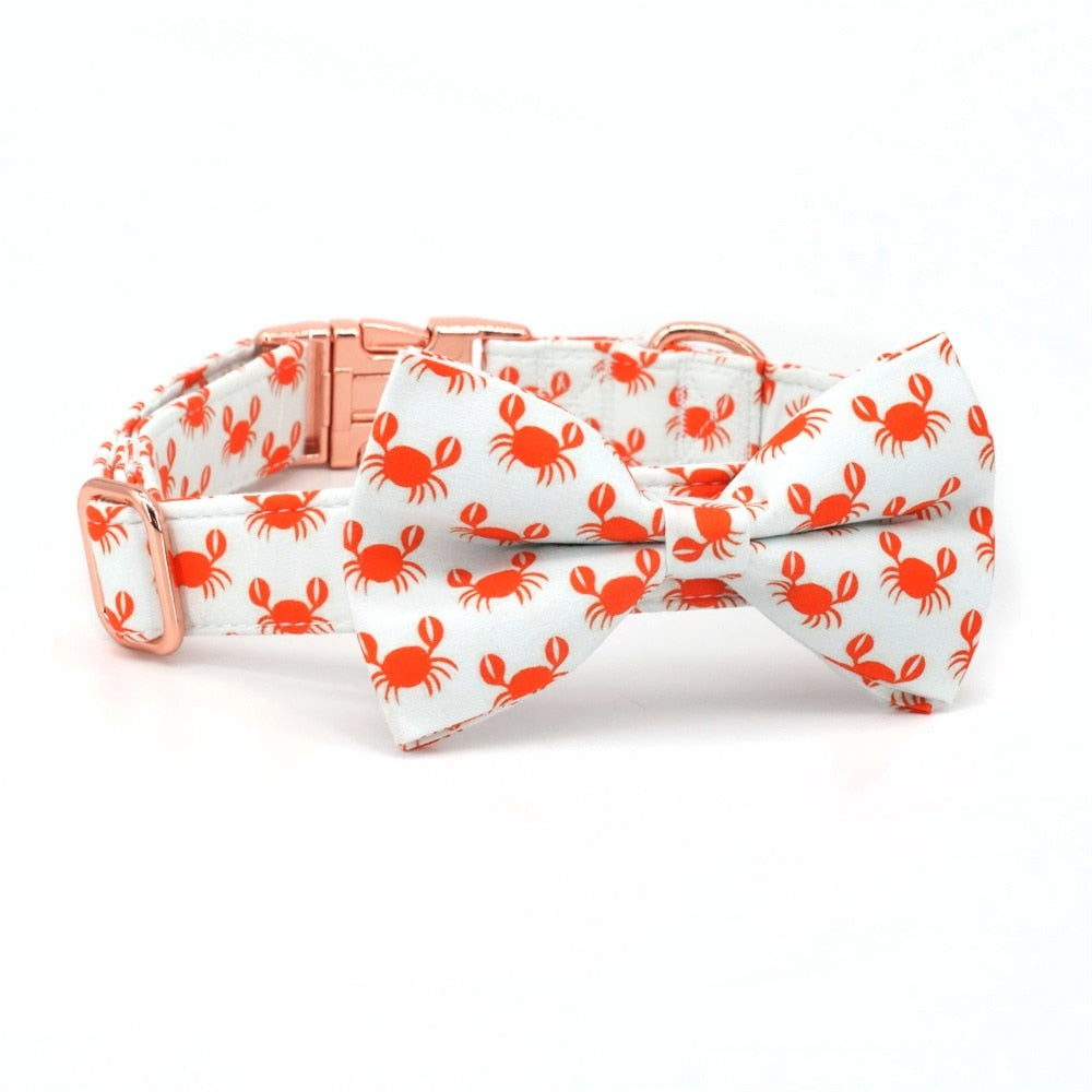 Summer Crab: Personalized Collars And Leashes