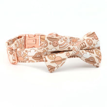 Surprising Saturn: Personalized Bow Collar And Leash Set - CurliTail