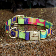 Printed Waterproof Personalized Collars And Leashes - CurliTail