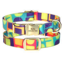 Printed Waterproof Personalized Collars And Leashes - CurliTail