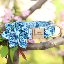 Multidesign Flower Dog Collar: Personalized Accessory in multiple colors - CurliTail