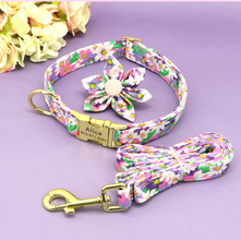 Personalized Dog ID Collars Wedding dog collars 2021 designer dog collars floral dog collars bow dog collars CurliTail