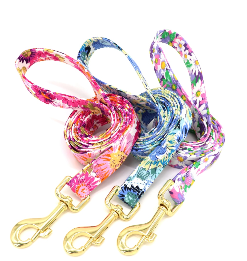 Personalized Dog ID Collars Wedding dog collars 2021 designer dog collars floral dog collars bow dog collars CurliTail