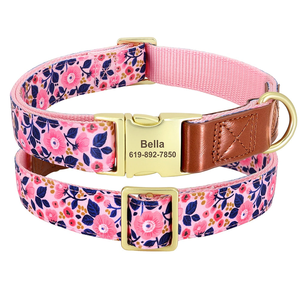 Shades Of PU Leather Collars: Personalized