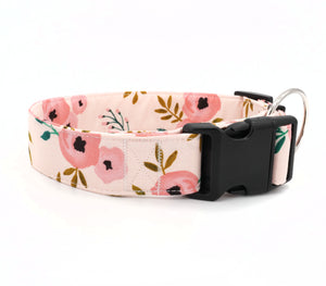 Floral Martingale Collar: Personalized Collar